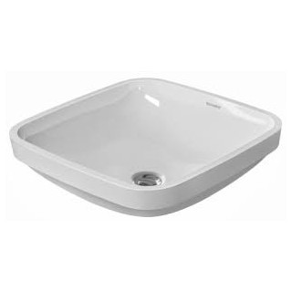  Umywalka podblatowa, Duravit DuraStyle, 370x370 mm, bez otworu na baterię, Biały Alpin- sanitbuy.pl