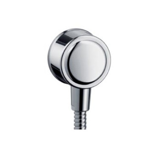 Złącze węża Hansgrohe Fixfit de Lux DN 15 - nikiel szczotkowany- sanitbuy.pl
