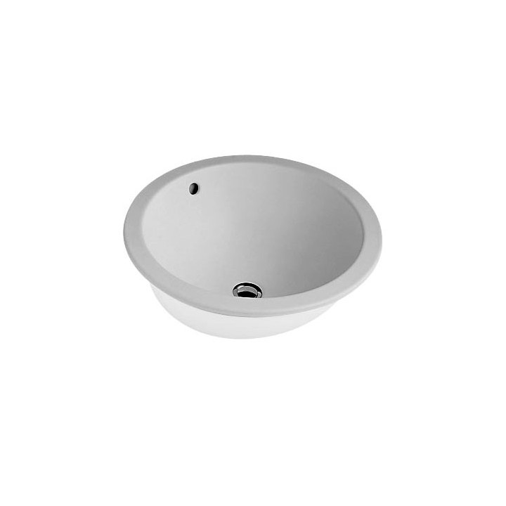 Umywalka Villeroy & Boch Loop&Friends, Biały Alpin Ceramicplus, nablatowa, średnica 450mm, z przelewem- sanitbuy.pl