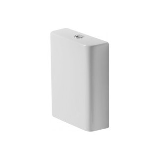 Spłuczka, Duravit Happy D.2, doprowadzenie lewe, spłukiwanie 4,5-litrowe, Biały Alpin WonderGliss- sanitbuy.pl