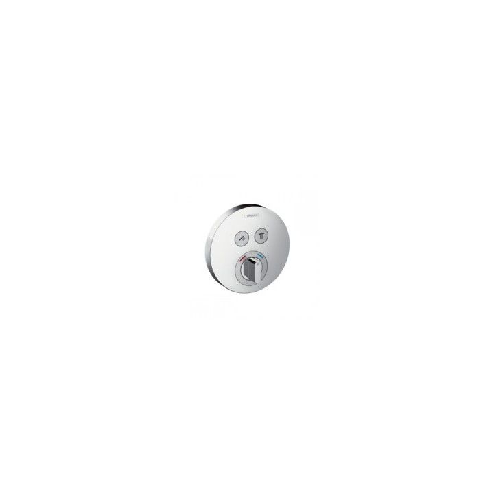 Bateria prysznicowa termostatyczna Hansgrohe  ShowerSelect S, podtynkowa, element zewnętrzny- sanitbuy.pl