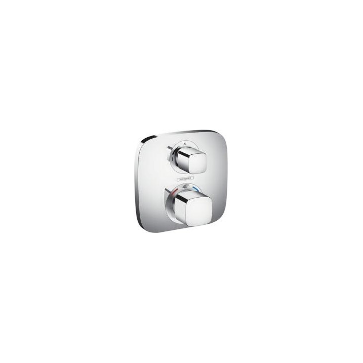Bateria prysznicowa termostatyczna Hansgrohe Ecostat E podtynkowa, element zewnętrzny- sanitbuy.pl