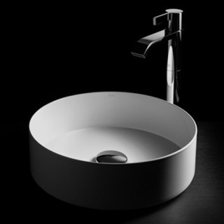 Umyvadlo Alape AB.K450.2 vysoká na postavení na desku Ø 450 mm- sanitbuy.pl