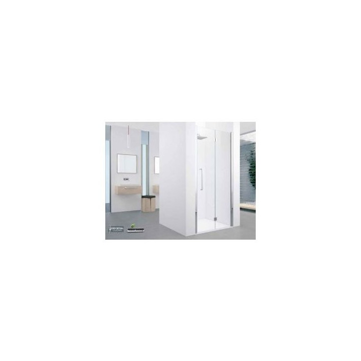 Vanová zástěna Novellini Aurora 3 s pevným prvkem  - 98x150 cm- sanitbuy.pl