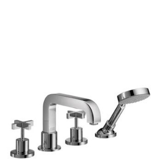 Bateria Axor Citterio wannowa 4-otworowa do montażu na brzegu wanny- sanitbuy.pl