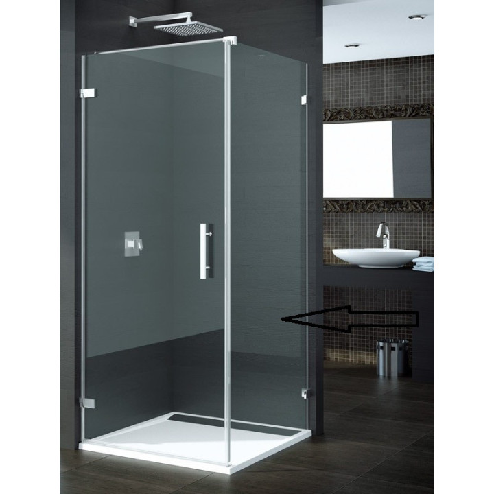Křídlové dveře do niky Ronal Pur PUR1 do 1000 mm levé - sanitbuy.pl