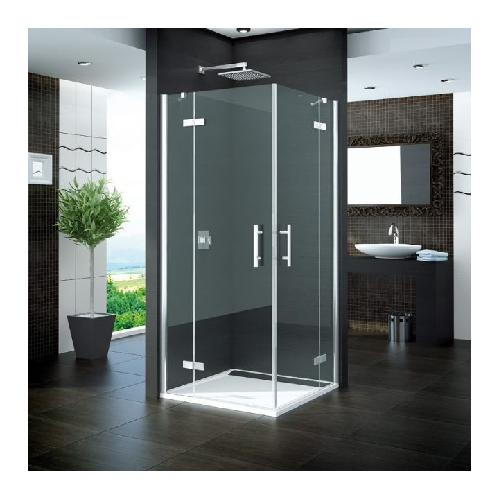 Sprchový kout Ronal Pur PUE2P rohový vstup 90x90cm, část levá - sanitbuy.pl