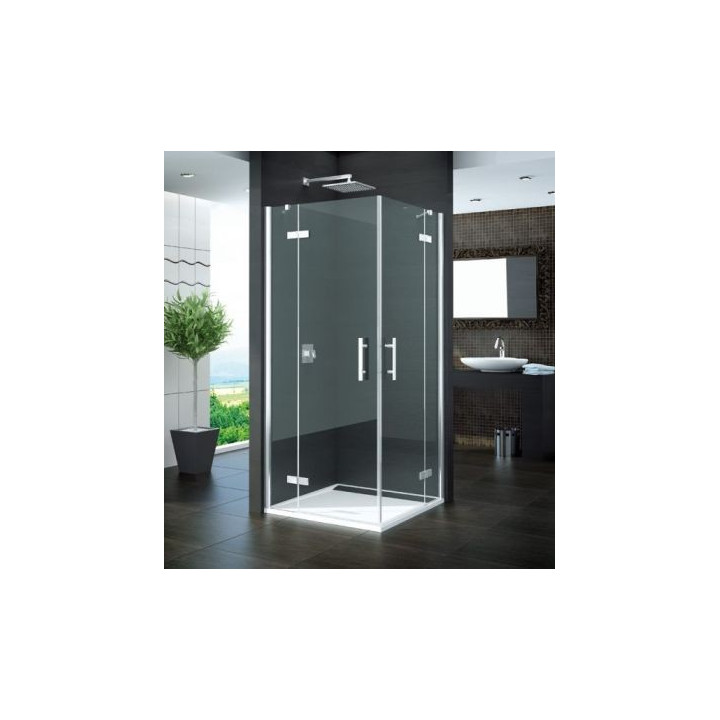 Sprchový kout Ronal Pur PUE2P rohový vstup 100x100cm, část pravá - sanitbuy.pl