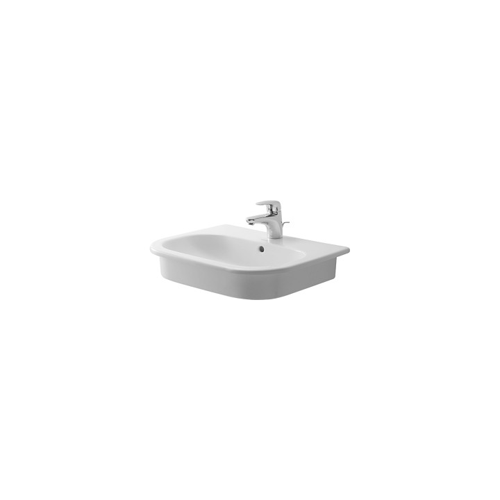 Umywalka Duravit D-Code 545x435 mm blatowa z otworem na baterię- sanitbuy.pl