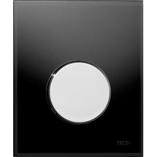 Splachovací tlačítko TECEloop pro WC - černé sklo - sanitbuy.pl