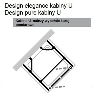 Dveře sprchové Huppe Design 501 - skládací, szer. 800 mm- sanitbuy.pl