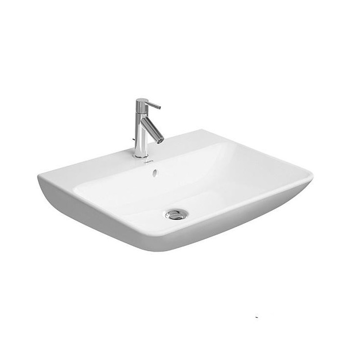 Jednootvorové umyvadlo s přepadem Duravit Darling New 550x480 mm, - sanitbuy.pl