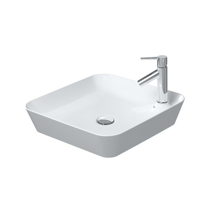 Jednootvorové umyvadlo s přepadem Duravit Darling New 550x480 mm, - sanitbuy.pl