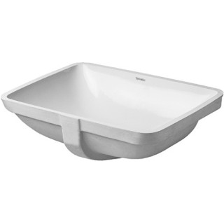 Jednootvorové umyvadlo s přepadem Duravit Darling New 550x480 mm, - sanitbuy.pl