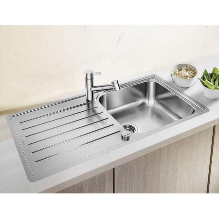 Zlewozmywak Do zabudowy 78x50 obdélníková 180 x 80 cm Blanco BLANCOZIA 45 S- sanitbuy.pl