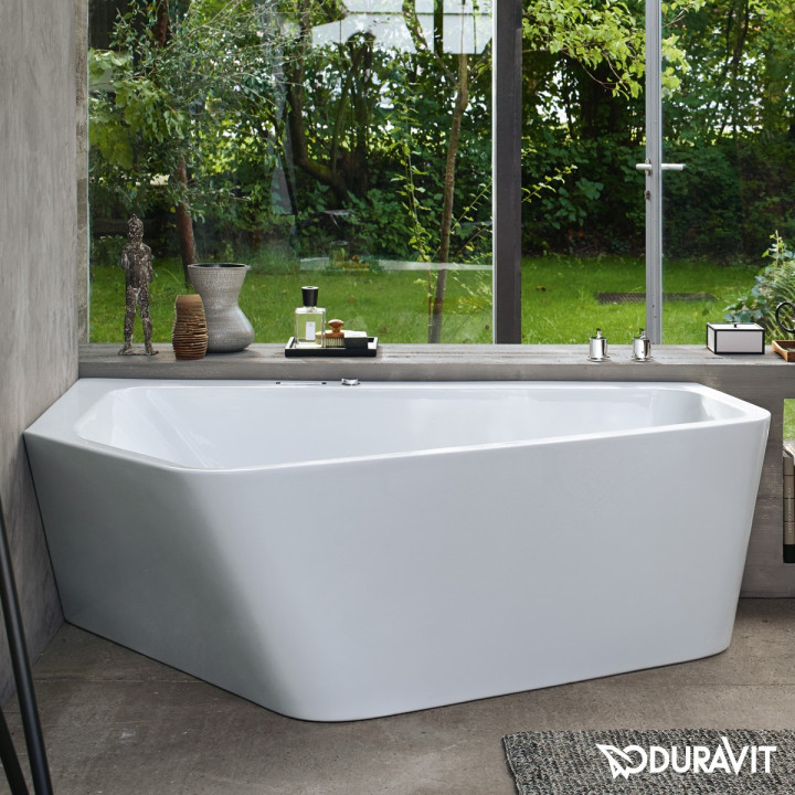 Jednootvorové umyvadlo s přepadem Duravit Darling New 550x480 mm, - sanitbuy.pl