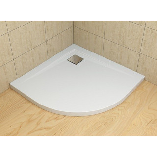Čtvrtkruhová vanička Dolphi Radaway Delos A 90x90 cm - sanitbuy.pl