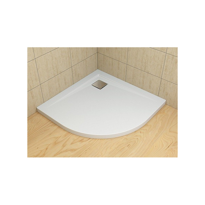 Čtvrtkruhová vanička Dolphi Radaway Delos A 90x90 cm - sanitbuy.pl