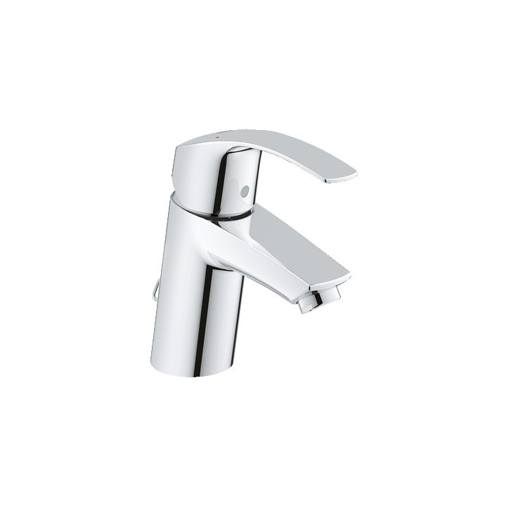 Bateria umywalkowa Grohe Eurosmart stojąca, wys. 184 mm, chrom, jednootworowa- sanitbuy.pl