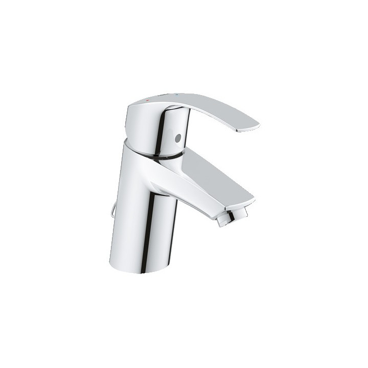 Bateria umywalkowa Grohe Eurosmart stojąca, wys. 184 mm, chrom, jednootworowa- sanitbuy.pl