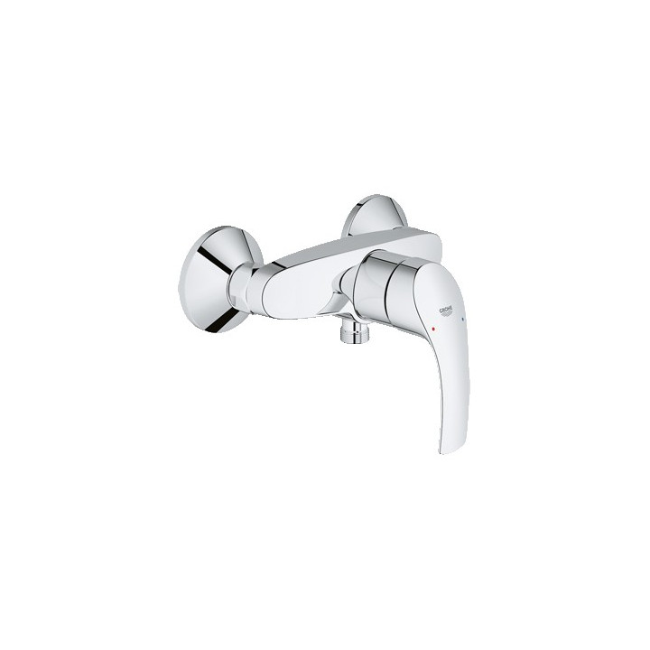 Bateria prysznicowa Grohe Eurosmart ścienna, dł. 183 mm, chrom, jednouchwytowa- sanitbuy.pl