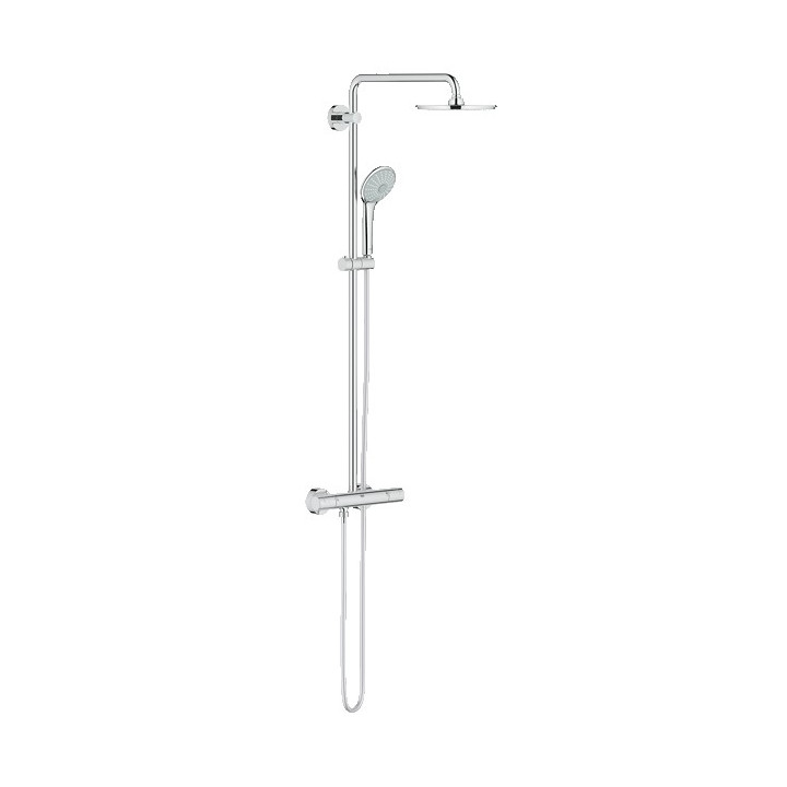 System prysznicowy GROHE Euphoria Cube XXL System 220 Rainshower Allure dł. ramienia 400 mm, chrom- sanitbuy.pl