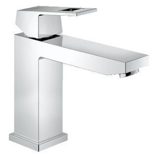 Bateria umywalkowa GROHE Eurocube stojąca, wys. 201 mm, chrom, jednotworowa, brak zestawu odpływowego- sanitbuy.pl