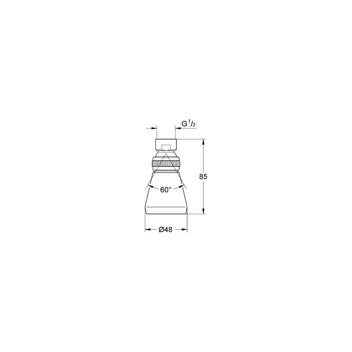 Horní sprcha grohe rainshower cosmopolitan ø 210 mm- sanitbuy.pl