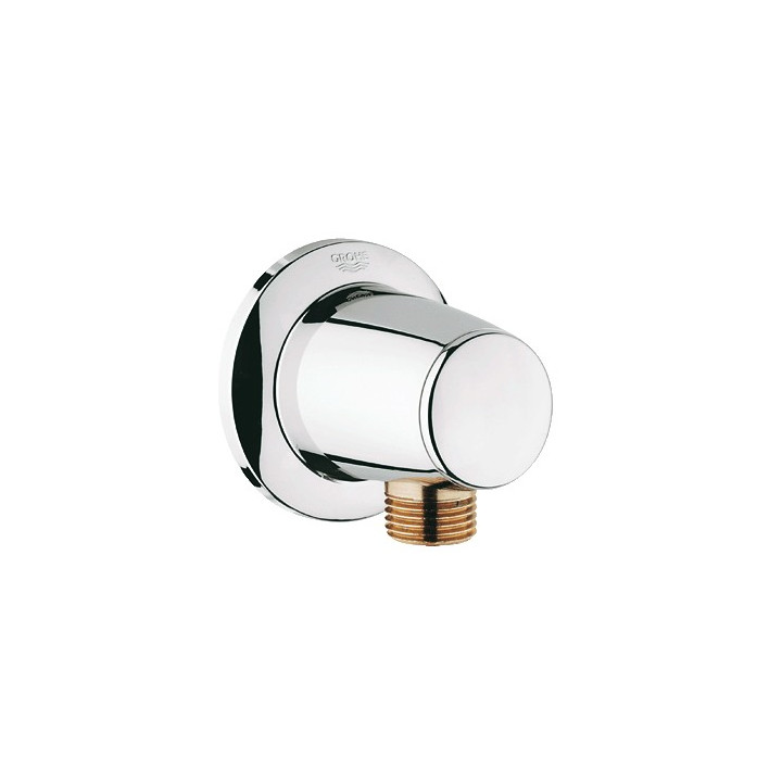 Kolanko przyłączeniowe GROHE Movario ścienne, chrom- sanitbuy.pl