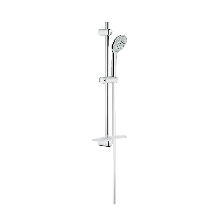 Zestaw prysznicowy GROHE Rainshower Classic 160 ścienny, dł. 600 - 900 mm, chrom, 4 strumienie- sanitbuy.pl