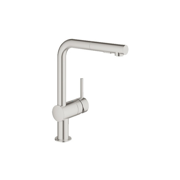 Bateria kuchenna GROHE Minta 1/2" stojąca, wys. 332 mm, chrom, jednouchwytowa- sanitbuy.pl