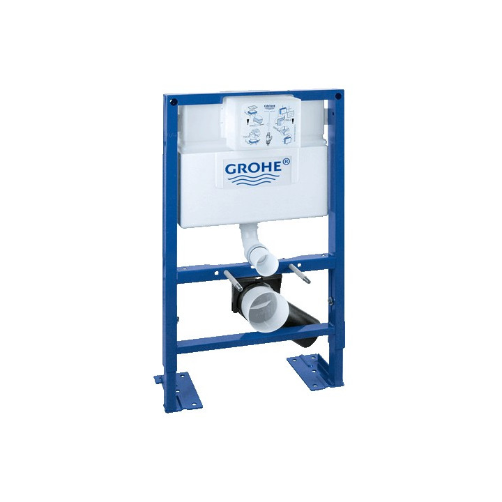 Ciśnieniowy automat spłukujący GROHE Rapid SL WC ścienne, uruchomienie ręczne/elektryczne- sanitbuy.pl