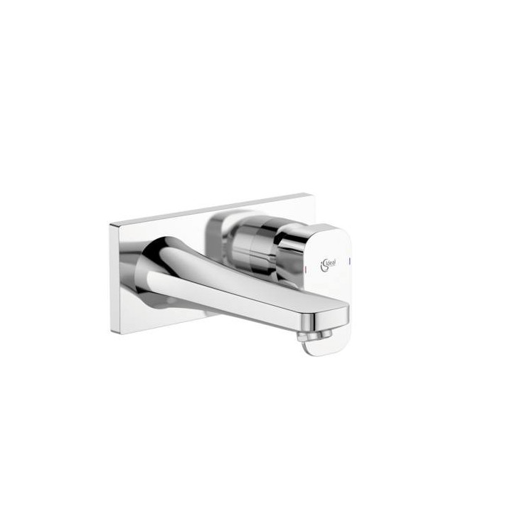 Bateria umywalkowa Ideal Standard Tonic II stojąca, wys. 137 mm, chrom, komplet odpływowy- sanitbuy.pl