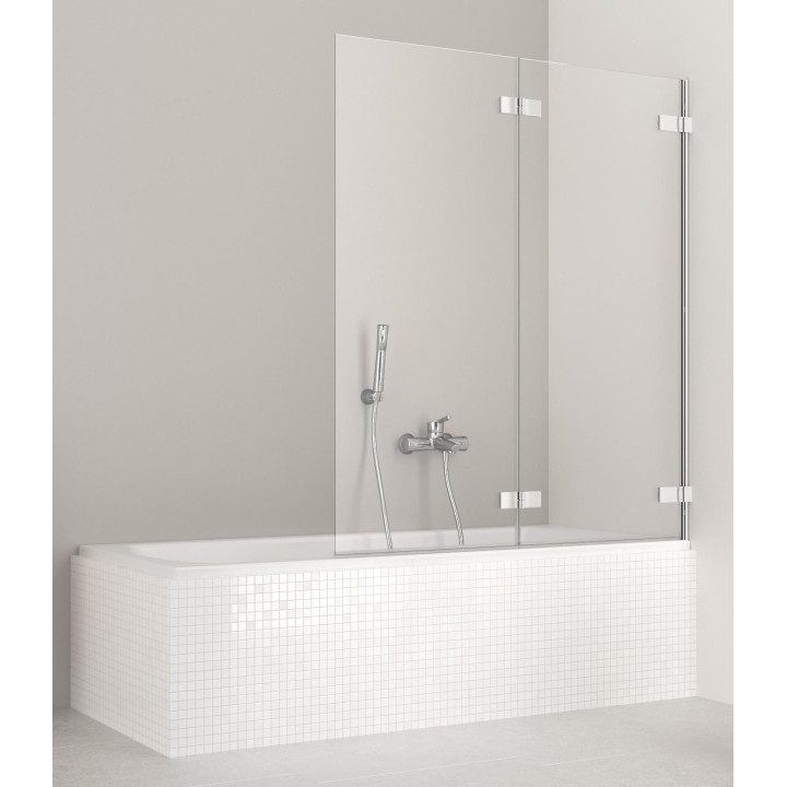 Vanová zástěna Radaway Arta PRD levý,  skladací, chrom, wys. 1500 mm- sanitbuy.pl