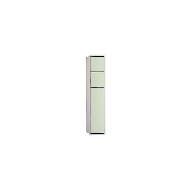 Skříňka wbudowana Emco Asis Module 150 hliník/čiré, 81 x 17 x 15,5 cm- sanitbuy.pl