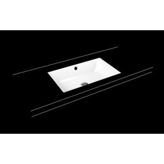 Umyvadlo pod desku Kaldewei Puro 46 x 38,5 cm, bílá, otvor na baterii, z přepadem, powierzchnia uszlachetniona- sanitbuy.pl