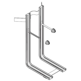 Univerzální rám Flaminia Pinch k montáži wiszącego WC/bidetu- sanitbuy.pl