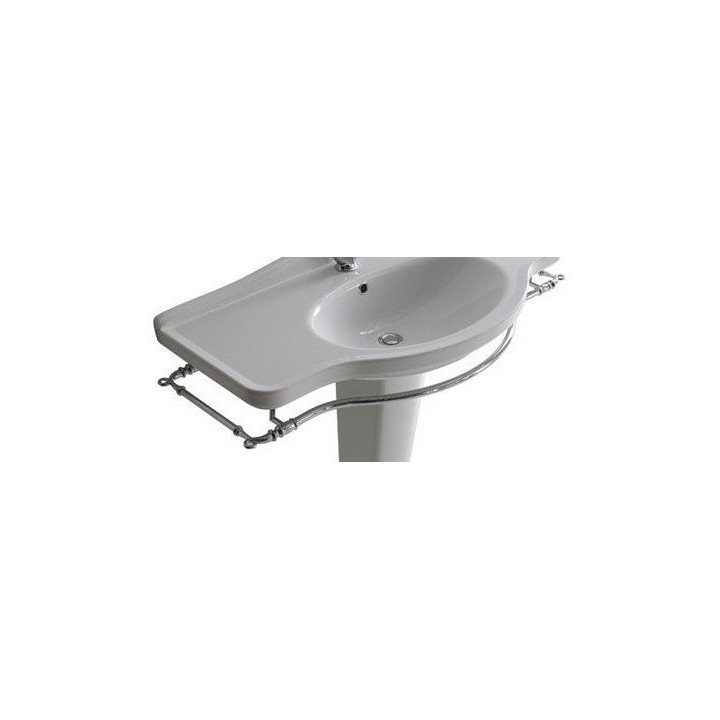 Reling przedni pro umyvadlo Galassia MEG11 bílá, pod umyvadlo, szer. 45 cm- sanitbuy.pl