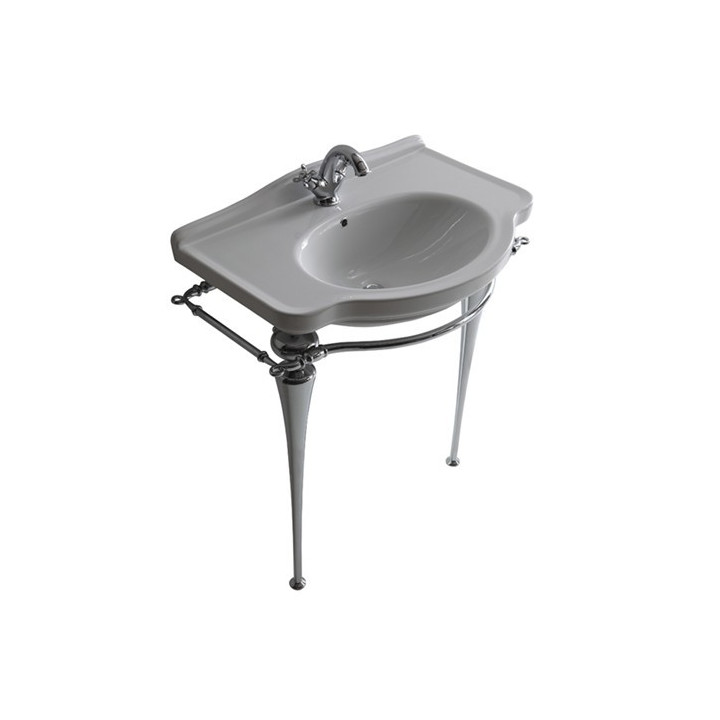 Nohy 95 cm podumywalkowe Galassia Ethos chrom, s relingem, wys. 795 mm, retro- sanitbuy.pl