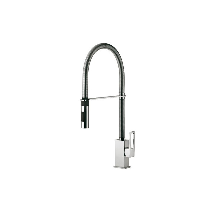 Dřezová baterie s výsuvnou sprchou Paffoni Elle / Effe- sanitbuy.pl