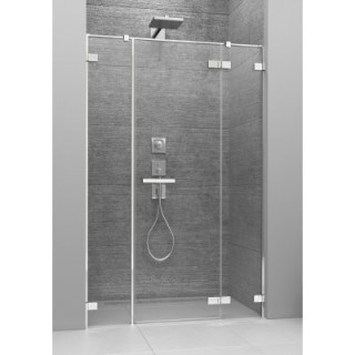 Dveře sprchové wnękowe 130cm x 200cm ze ściankami stałymi levé Radaway Arta DWJS- sanitbuy.pl