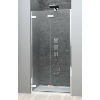 Dveře sprchové wnękowe 150cm x 200cm ze ściankami stałymi pravé Radaway Arta DWJS- sanitbuy.pl