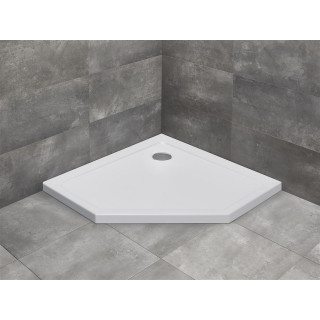 Pięciokątny akrylátová sprchová vanička 90x90cm Radaway Doros PT- sanitbuy.pl
