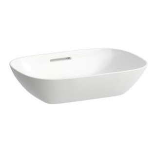 Umyvadlo na postavení na desku 500 x 350 mm SaphirKeramik bez otvoru na baterie Laufen INO- sanitbuy.pl