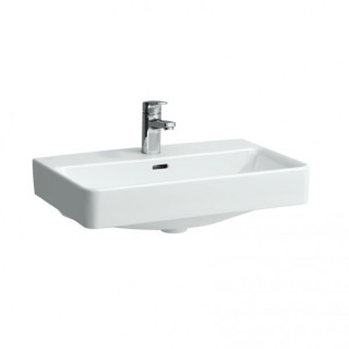 Umyvadlo nástěnná 600 x 380 mm s otvorem pro baterii bílá Laufen Pro S- sanitbuy.pl