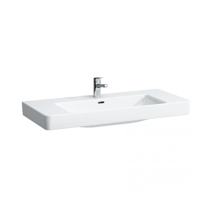 Umyvadlo nástěnná 1050 x 460 mm s otvorem pro baterii bílá Laufen Pro S- sanitbuy.pl
