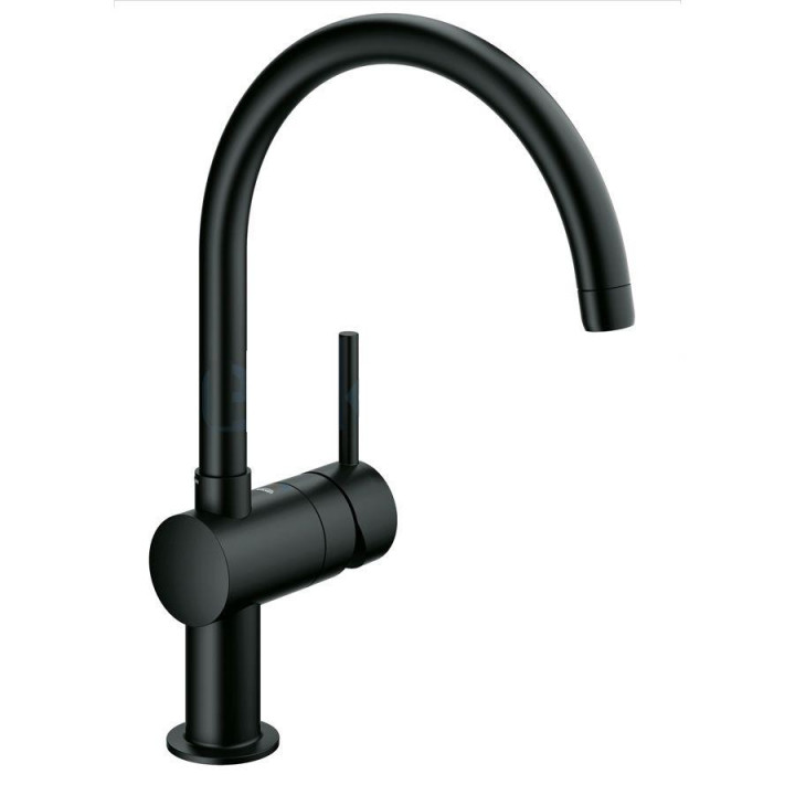 Dřezová baterie páková černá Grohe Minta- sanitbuy.pl