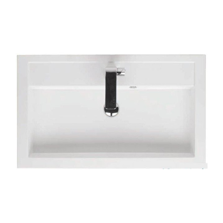 Umyvadlo z marmuru syntetycznego 80x48 Riho Bologna- sanitbuy.pl
