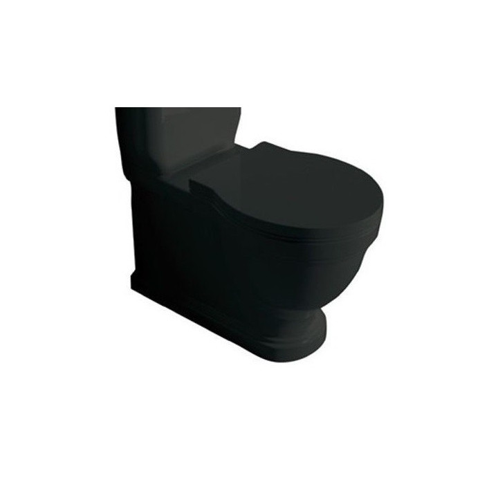  Mísa kombi stojící s hlubokým splachováním 68x38cm, s odtokem uniwersalnym, černá Galassia Ethos- sanitbuy.pl
