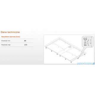 Rám do sprchové vaničky Sanplast STS-080- sanitbuy.pl